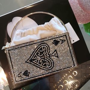Jewel Ace Of Spade Handbag